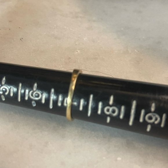 Stunning 14K Gold stamped 6 Diamond 💎 & Pink gemstone Ring Fine Jewelry - Picture 8 of 8